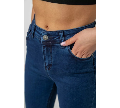 Джинси жіночі, колір синій, 182R4312