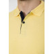 Поло мужское однотонное, цвет желтый, 244R2123
