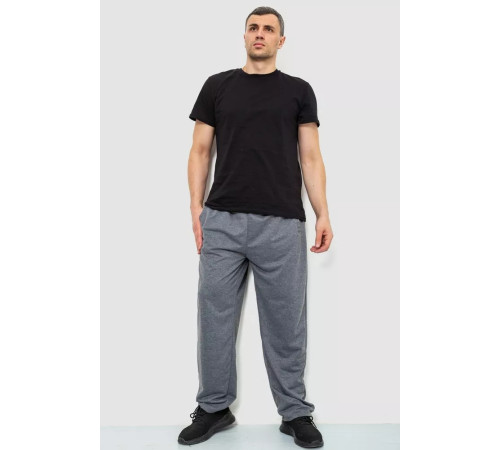 Спорт брюки мужские, цвет серый, 244R10018