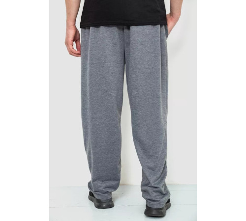 Спорт брюки мужские, цвет серый, 244R10018