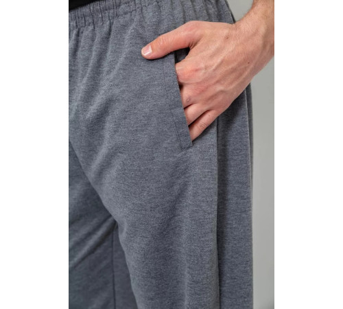 Спорт брюки мужские, цвет серый, 244R10018
