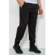 Спорт брюки мужские двунитка, цвет черный, 244R41298
