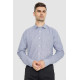 Сорочка чоловіча котонова повсякденна, колір молочно-сірий, 247R420