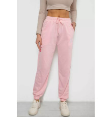 Спортивні штани жіночі, колір рожевий, 238RJH019
