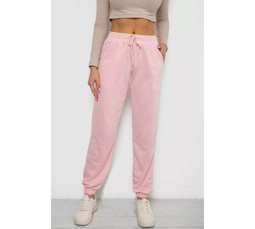 Спортивні штани жіночі, колір рожевий, 238RJH019