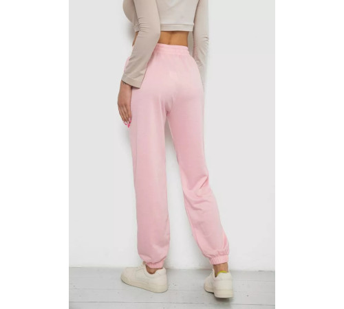 Спортивні штани жіночі, колір рожевий, 238RJH019