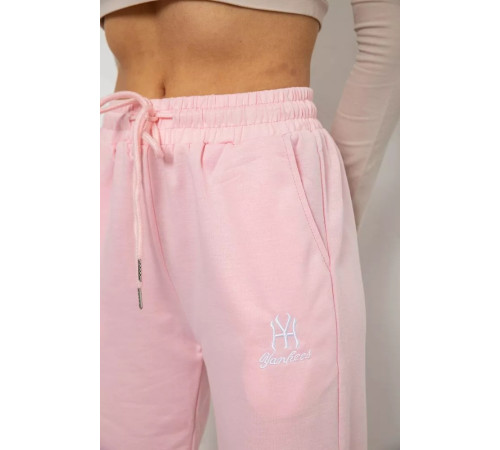 Спортивні штани жіночі, колір рожевий, 238RJH019