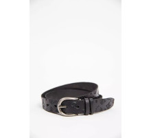 Ремінь жіночий, колір чорний, 196R30YOW5