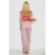 Женская пижама с принтом, цвет пудровый, 243R9249