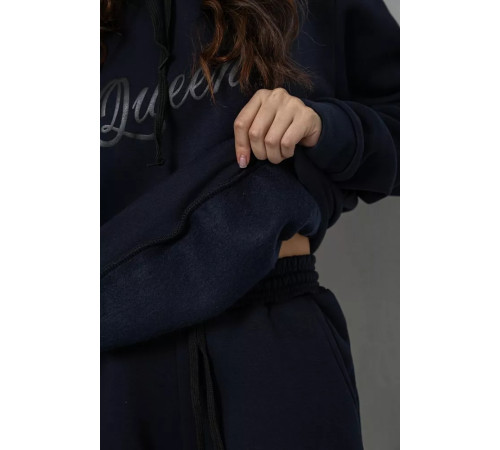 Спортивний костюм жіночий, колір темно-синій, 244R4236