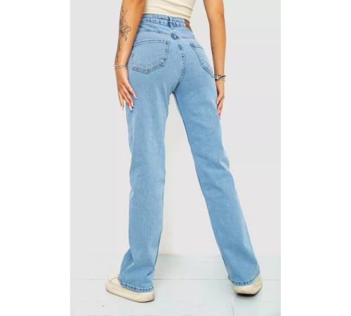 Джинси жіночі, колір блакитний, 244R410-2023