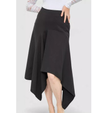 Спідниця однотонна, колір чорний, 244R270