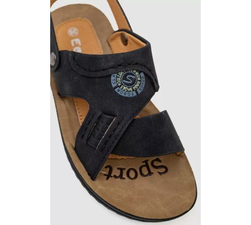 Сандалії дитячі для хлопчика, колір чорний, 243RL9108