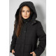 Куртка жіноча демісезонна, колір чорний, 207R006