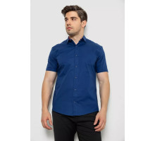Рубашка мужская, цвет синий, 214R7327