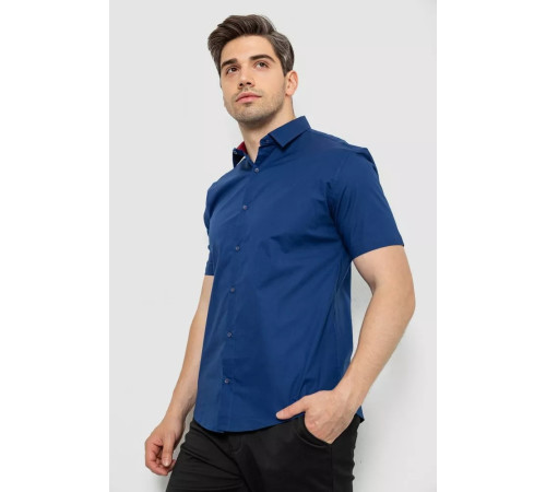 Сорочка чоловіча, колір синій, 214R7327