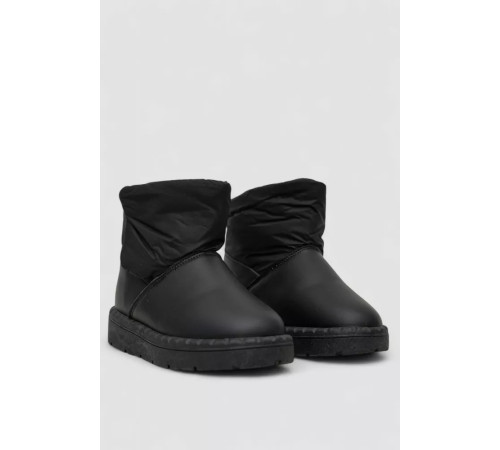 Дутики жіночі зимові на хутрі, колір чорний, 248RFM17