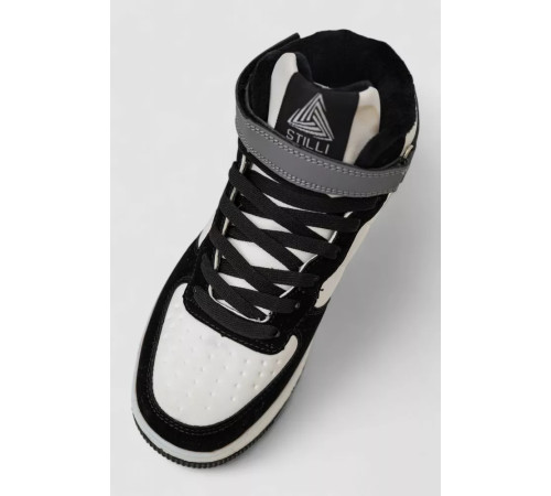 Кроссовки женские зимние на меху, цвет бело-серый, 248RHB440