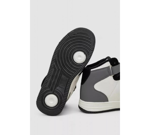 Кроссовки женские зимние на меху, цвет бело-серый, 248RHB440