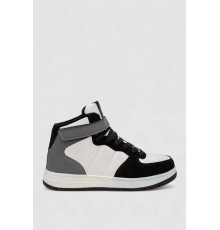 Кросівки жіночі зимові на хутрі, колір біло-сірий, 248RHB440