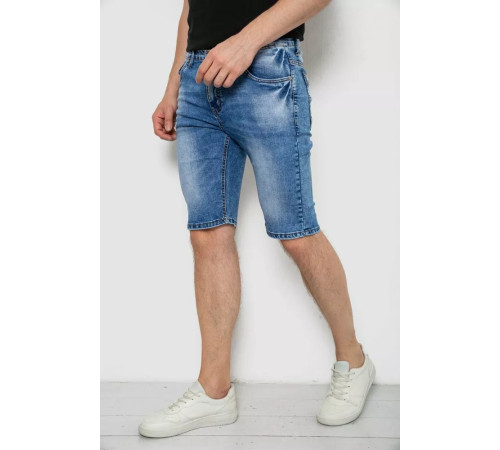 Шорти чоловічі джинсові, колір синій, 244RLS22-0213X