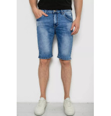 Шорты мужские джинсовые, цвет синий, 244RLS22-0213X