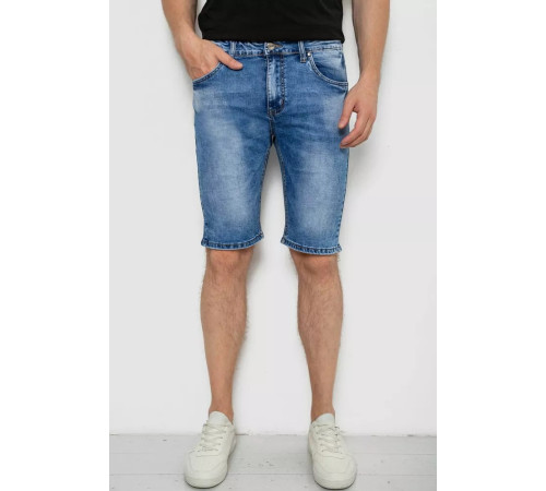 Шорти чоловічі джинсові, колір синій, 244RLS22-0213X