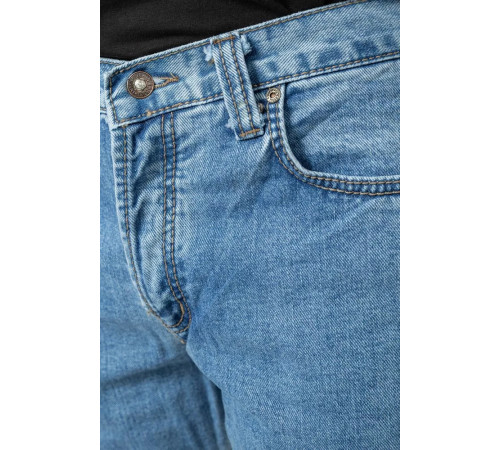 Шорты мужские джинсовые, цвет голубой, 238R2023-2.