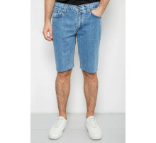 Шорты мужские джинсовые, цвет голубой, 238R2023-2.