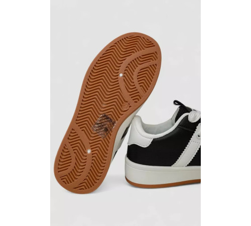 Кроссовки женские кожа, цвет черно-белый, 248RJH900-3