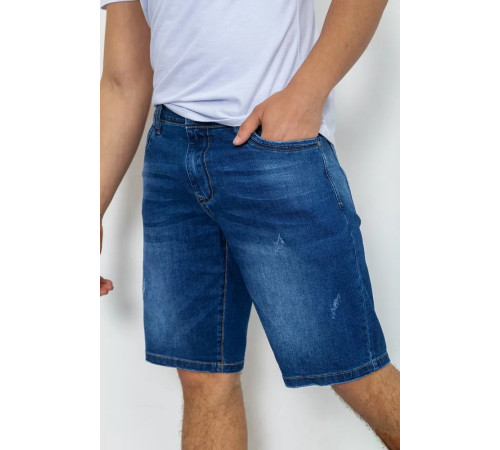 Джинсові шорти чоловічі 244R5A-078, колір синій, 244R5A-080