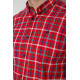 Сорочка чоловіча в клітку, колір червоний, 214R831
