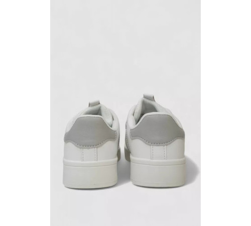 Кроссовки женские кожа, цвет бело-серый, 248RJH900-10