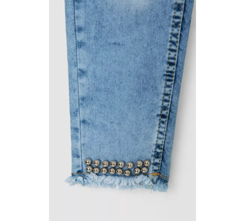 Джинсы для девочек, цвет темно-голубой, 247R3827.