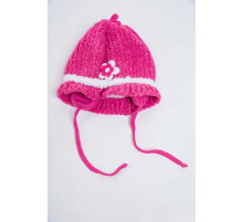Детский комплект из шапки и шарфа, розового цвета, 167R8881-1.