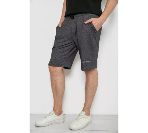Шорти чоловічі, колір грифельний, 241R1622-1