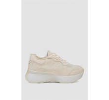 Кроссовки женские, цвет бежевый, 248RXM30