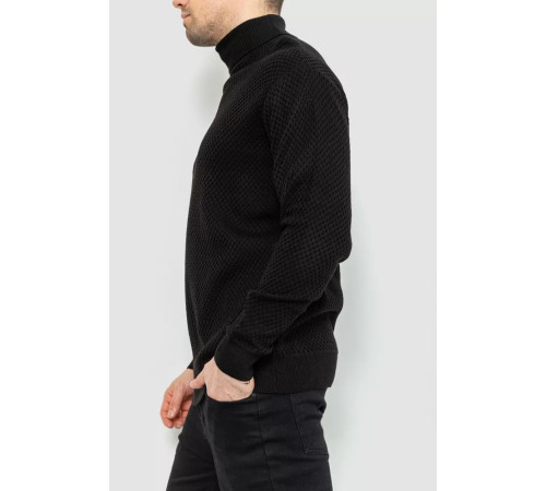 Гольф мужской, цвет черный, 161R845