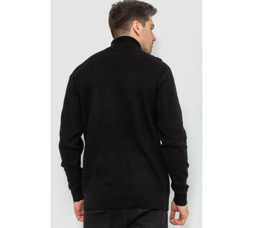 Гольф мужской, цвет черный, 161R845