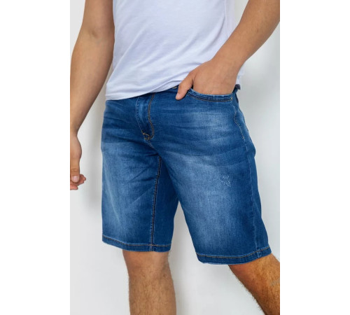 Джинсові шорти чоловічі, колір синій, 244R5A-042