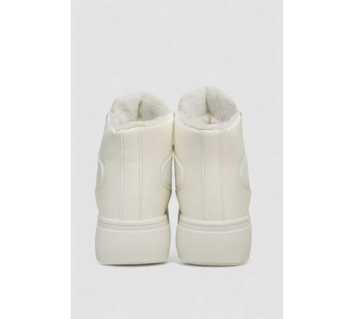 Кросівки жіночі зимові на хутрі, колір білий, 248RQT11