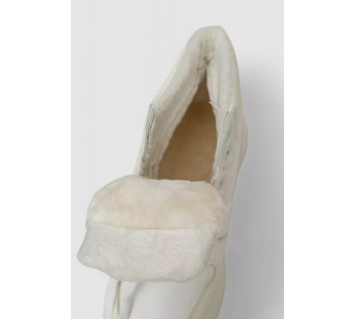 Кросівки жіночі зимові на хутрі, колір білий, 248RQT11