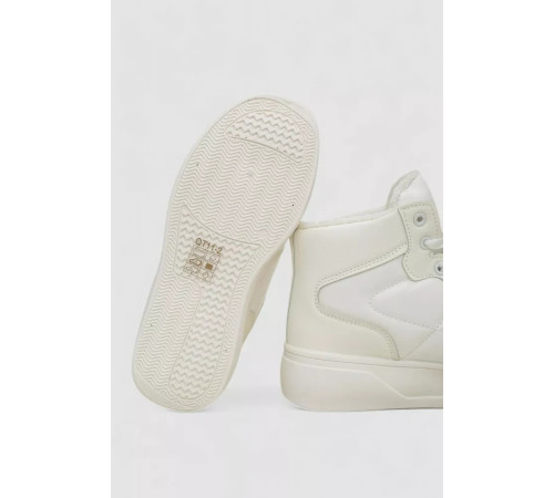 Кросівки жіночі зимові на хутрі, колір білий, 248RQT11