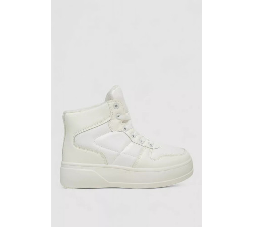 Кросівки жіночі зимові на хутрі, колір білий, 248RQT11