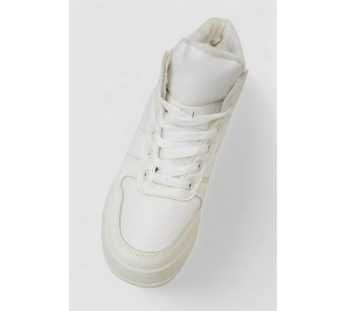 Кросівки жіночі зимові на хутрі, колір білий, 248RQT11