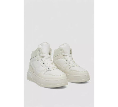 Кросівки жіночі зимові на хутрі, колір білий, 248RQT11