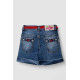 Шорти джинсові для дівчинки, колір синій, 247R1208