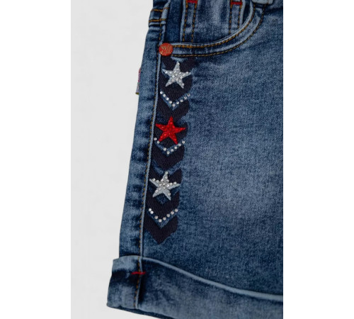 Шорти джинсові для дівчинки, колір синій, 247R1208