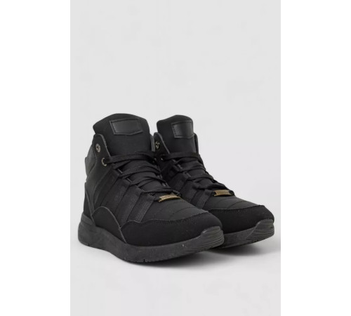 Черевики чоловічі на хутрі, колір чорний, 244R1061