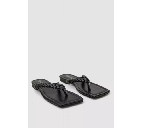 Шльопанці жіночі, колір чорний, 248RL115